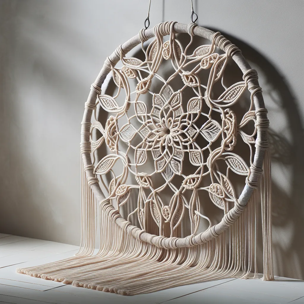 Makramy pełne finezji – odkryj tajniki plecenia z delikatnych sznurków